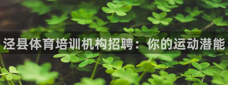 耀世平台注册最新地址查询：泾县体育培训机构招聘：你的