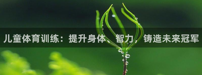 耀世国际平台正规吗可靠吗：儿童体育训练：提升身体、智