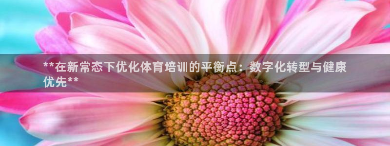 耀世集团做什么的：**在新常态下优化体育培训的平衡点