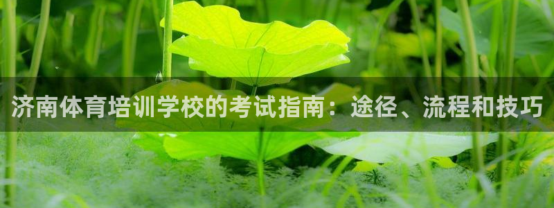 耀世登场一样的词：济南体育培训学校的考试指南：途径、