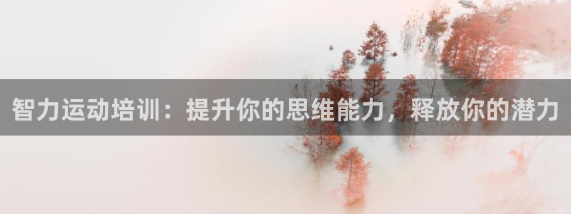 耀世平台主管代理：智力运动培训：提升你的思维能力，释